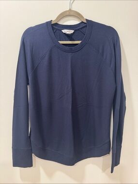 Athleta Navy Blue Crewneck Pullover